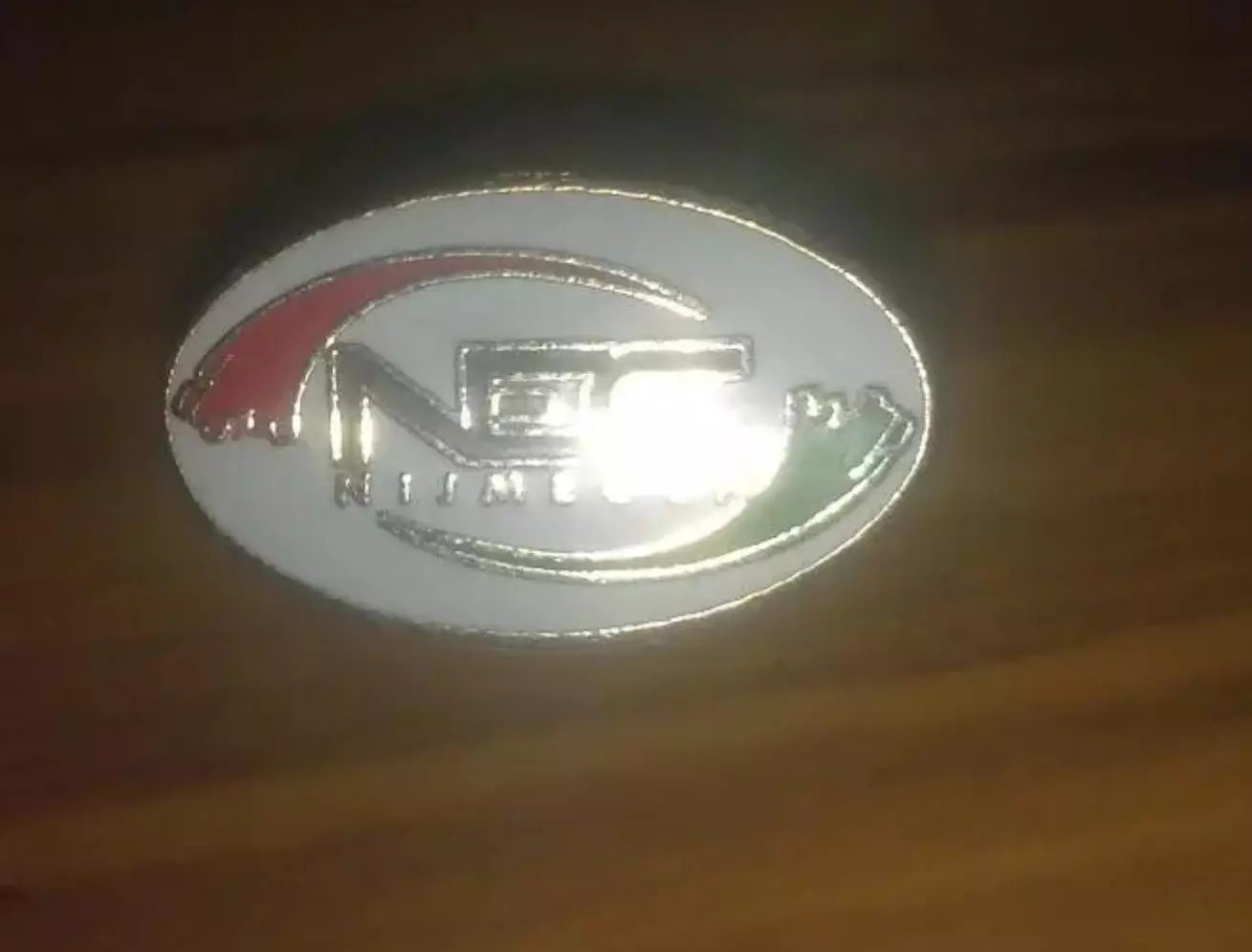 Знак футбол. НЕК Голландия (заколка)