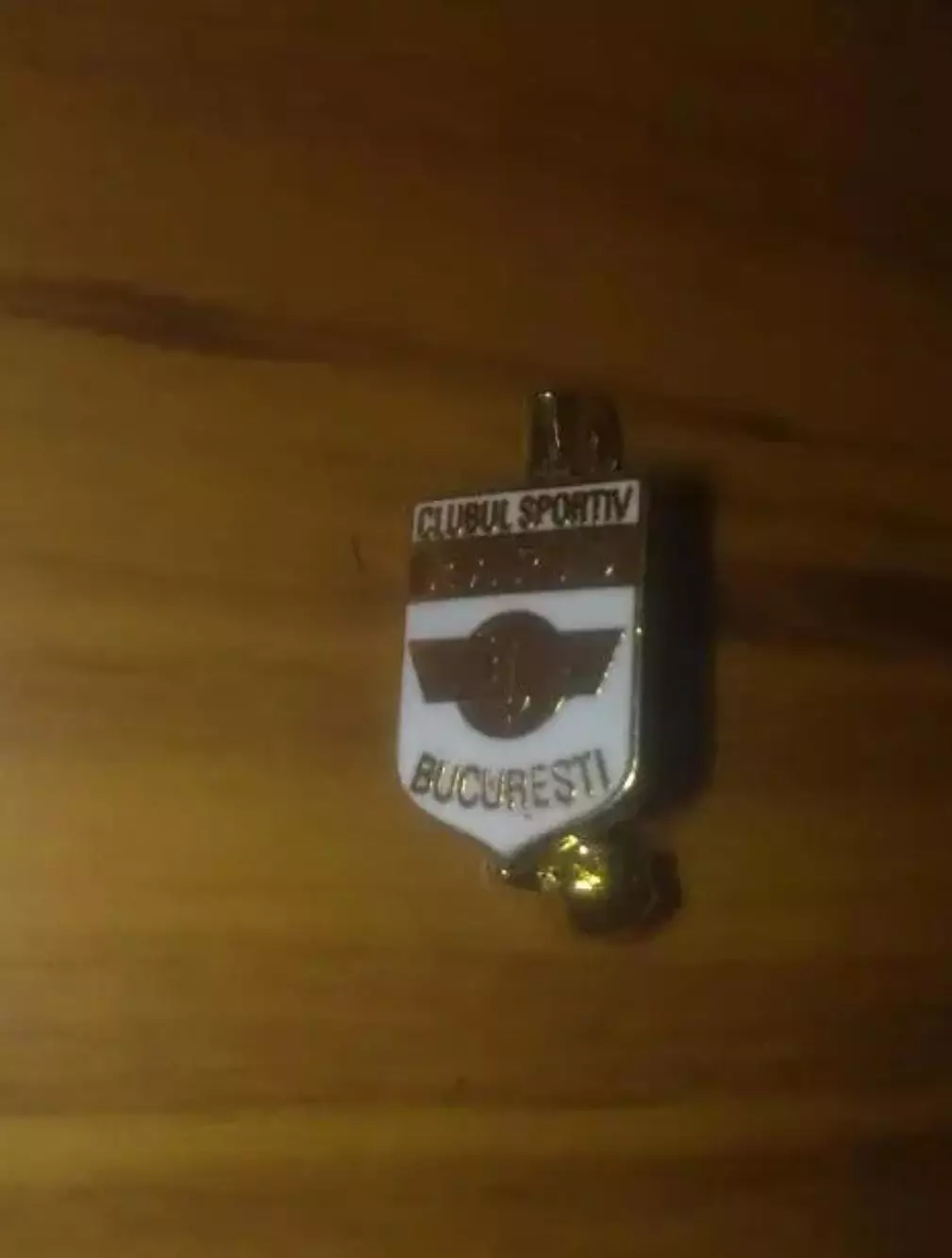 Знак футбол. Рапид Бухарест Румыния (заколка)
