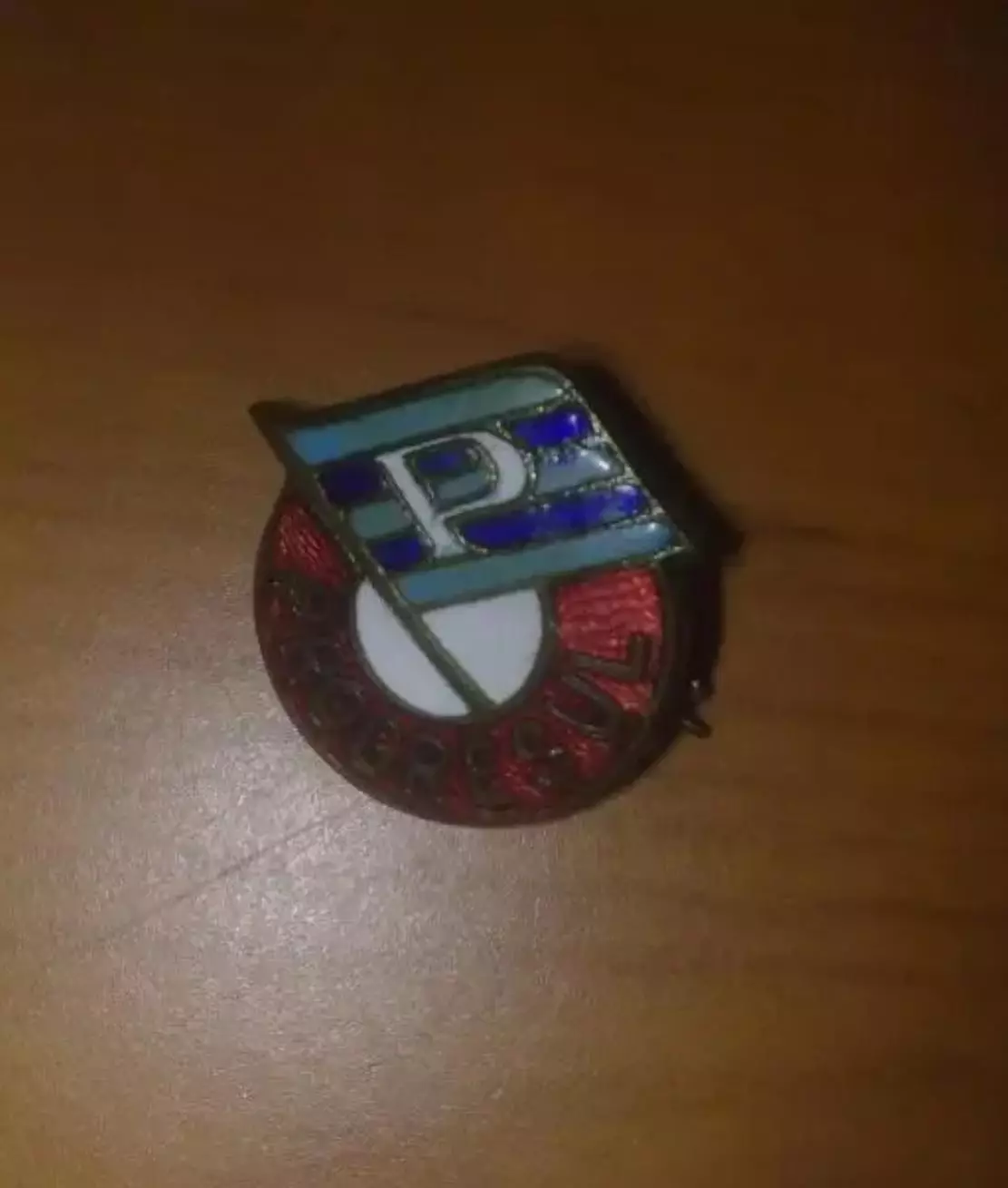 Знак футбол. Прогресул Румыния (заколка)