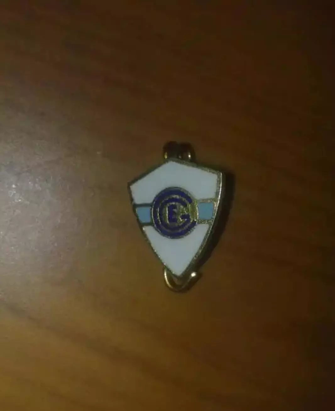 Знак футбол. Гимназия Аргентина (заколка)