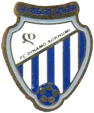 Знак футбол. Динамо Сухуми