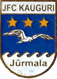 Знак футбол. ФК Каугури Юрмала Латвия