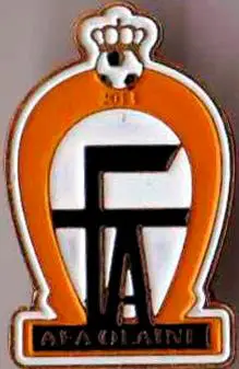 Знак футбол. ФК АФА Олайне Латвия