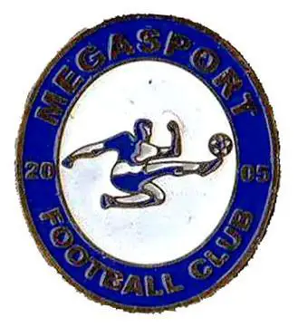 Знак футбол. ФК Мегаспорт Алматы Казахстан