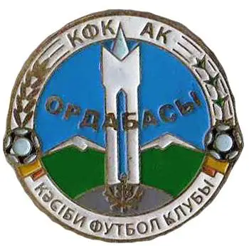 Знак футбол. ФК Ордабасы Шымкент Казахстан