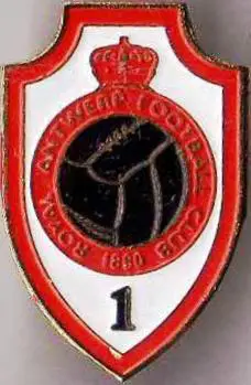 Знак футбол. Бельгия. ФК Антверпен