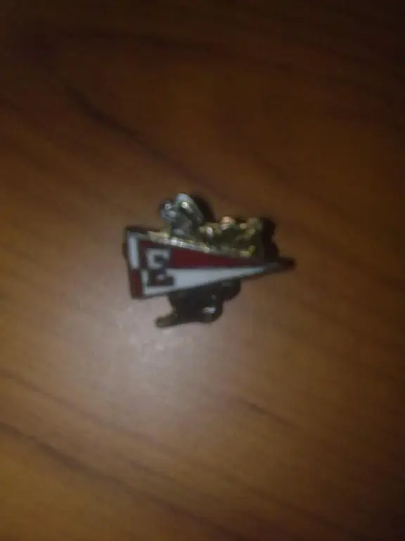 Знак футбол. старый, заколка 8