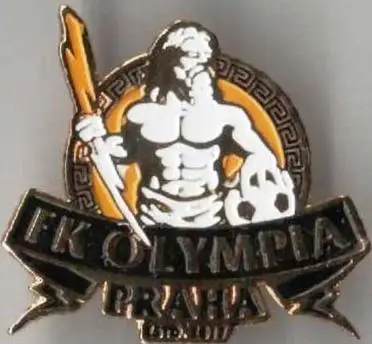 Знак футбол. Чехия Olympia Praha