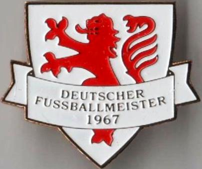 Знак футбол. Германия. Eintracht Braunschweiger