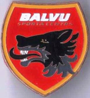 Знак футбол. Balvu Латвия