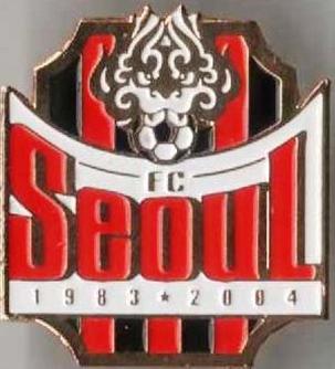 Знак футбол. Южная Корея South Korea Seoul
