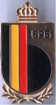 Знак. Федерация футбола Belgium Бельгия