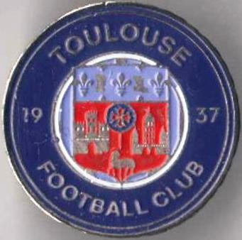 Знак футбол. Франция. Toulouse Тулуза