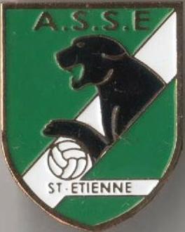 Знак футбол. Франция. Saint-Etienne (2)