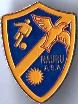 Знак. Федерация футбола. Nauru