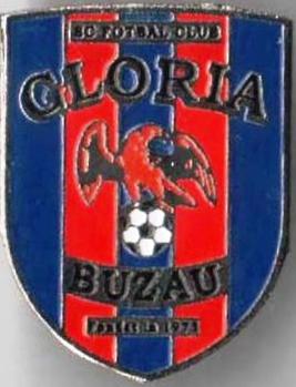 Знак футбол. Румыния. Gloria Buzau