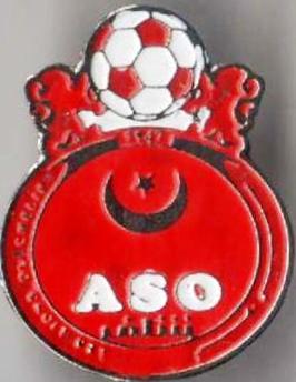 Знак футбол. Алжир Algeria - ASO Chlef