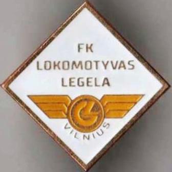 Знак футбол. Литва. Lokomotyvas-Legela Vilnius