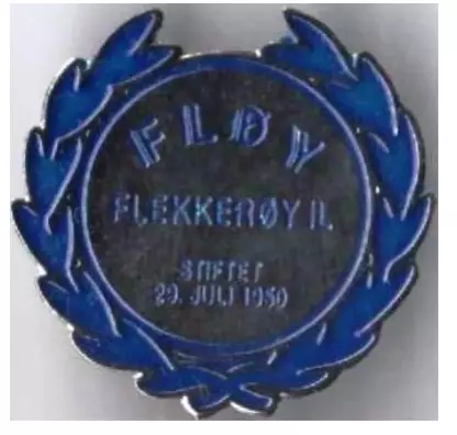 Знак. Футбол. Норвегия. Floy Flekkeroy
