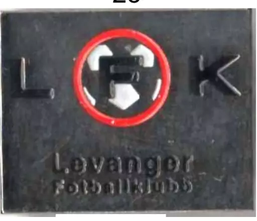 Знак. Футбол. Норвегия. Levanger