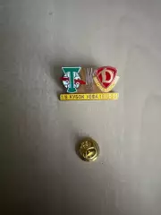 Знак футбол. 1975-1976 Торпедо Москва - Динамо Дрезден (ГДР) #3