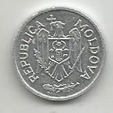 Монета 25 бани. Молдова, 1995 1
