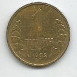 Монета 1 тийин. Узбекистан, 1994