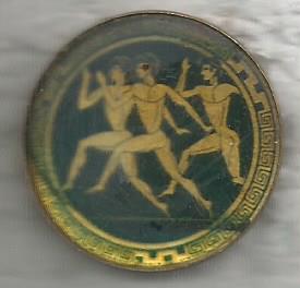 Значок. Древнегреческие виды спорта. Бег