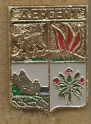 Значок. Дербент. Каспийская область. Древний герб