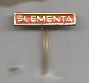 Значок. Elementa. (Компания строительного крепежа) (на игле)