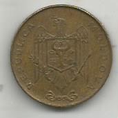 Монета 50 бани. Молдова, 2005 1