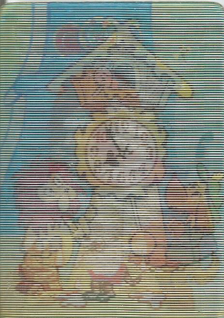 Календарик переливной. 1979-й год. Мультфильм Часы с кукушкой