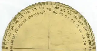 Транспортир.