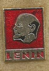 Значок. LENIN (Ленин)