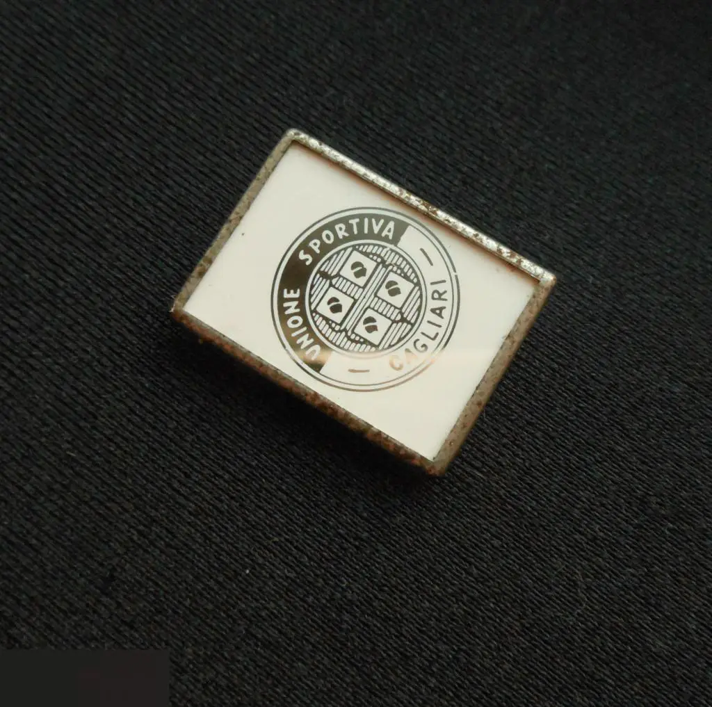 М ФУТБОЛ ИНОСТРАННЫЙ ФК ФУТБОЛЬНЫЙ КЛУБ КАЛЬЯРИ ИТАЛИЯ СТЕКЛЯННЫЙ СИТАЛЛ Cagliari Calcio SpA 1-й 4