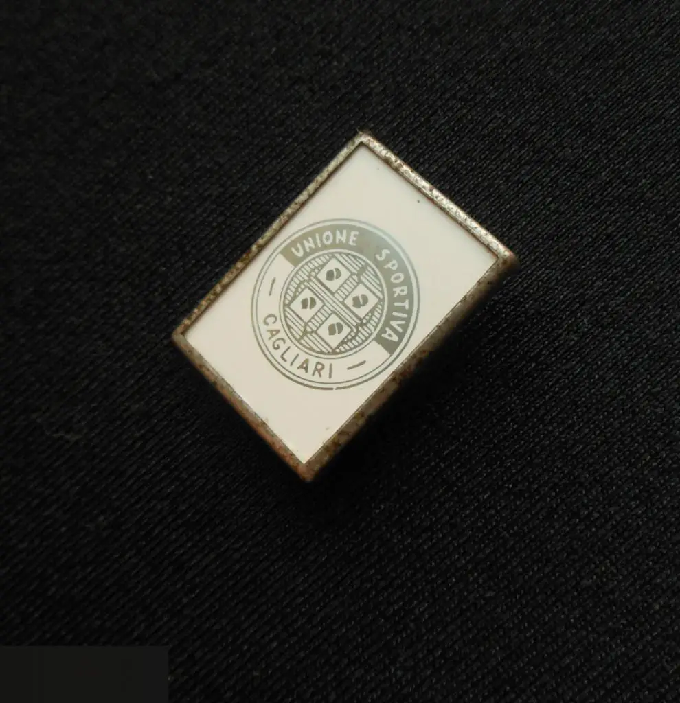 М ФУТБОЛ ИНОСТРАННЫЙ ФК ФУТБОЛЬНЫЙ КЛУБ КАЛЬЯРИ ИТАЛИЯ СТЕКЛЯННЫЙ СИТАЛЛ Cagliari Calcio SpA 1-й 5