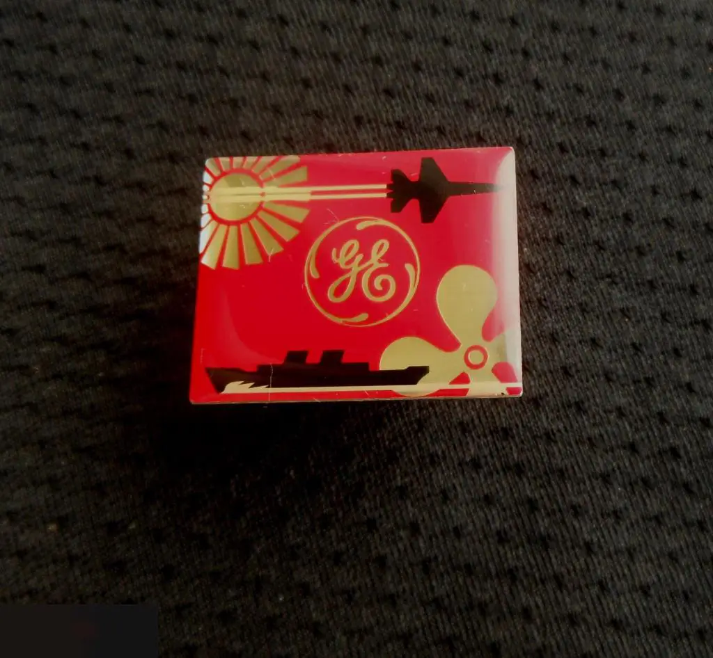 М ЗНАЧОК ИНОСТРАННЫЙ ПРЕДПРИЯТИЕ GE GENERAL ELECTRIC АВИАЦИЯ ФЛОТ ТУРБИНЫ МОТОРЫ 2