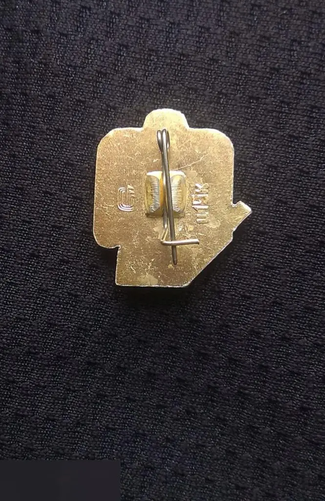 М 2Э ЗНАЧОК СССР ХОККЕЙ ХК ХОККЕЙНЫЙ КЛУБ КРЫЛЬЯ СОВЕТОВ МОСКВА ХОККЕИСТ ВРАТАРЬ 3