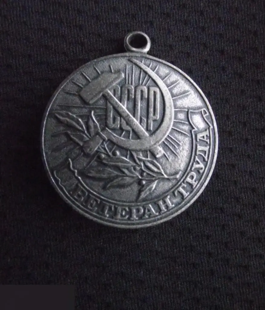 М МЕДАЛЬ ВЕТЕРАН ТРУДА ЗА ДОЛГОЛЕТНИЙ ДОБРОСОВЕСТНЫЙ ТРУД 3