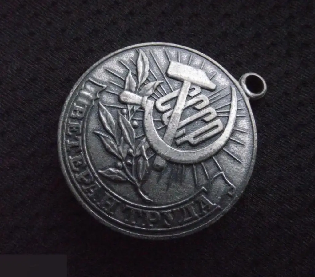 М МЕДАЛЬ ВЕТЕРАН ТРУДА ЗА ДОЛГОЛЕТНИЙ ДОБРОСОВЕСТНЫЙ ТРУД 5