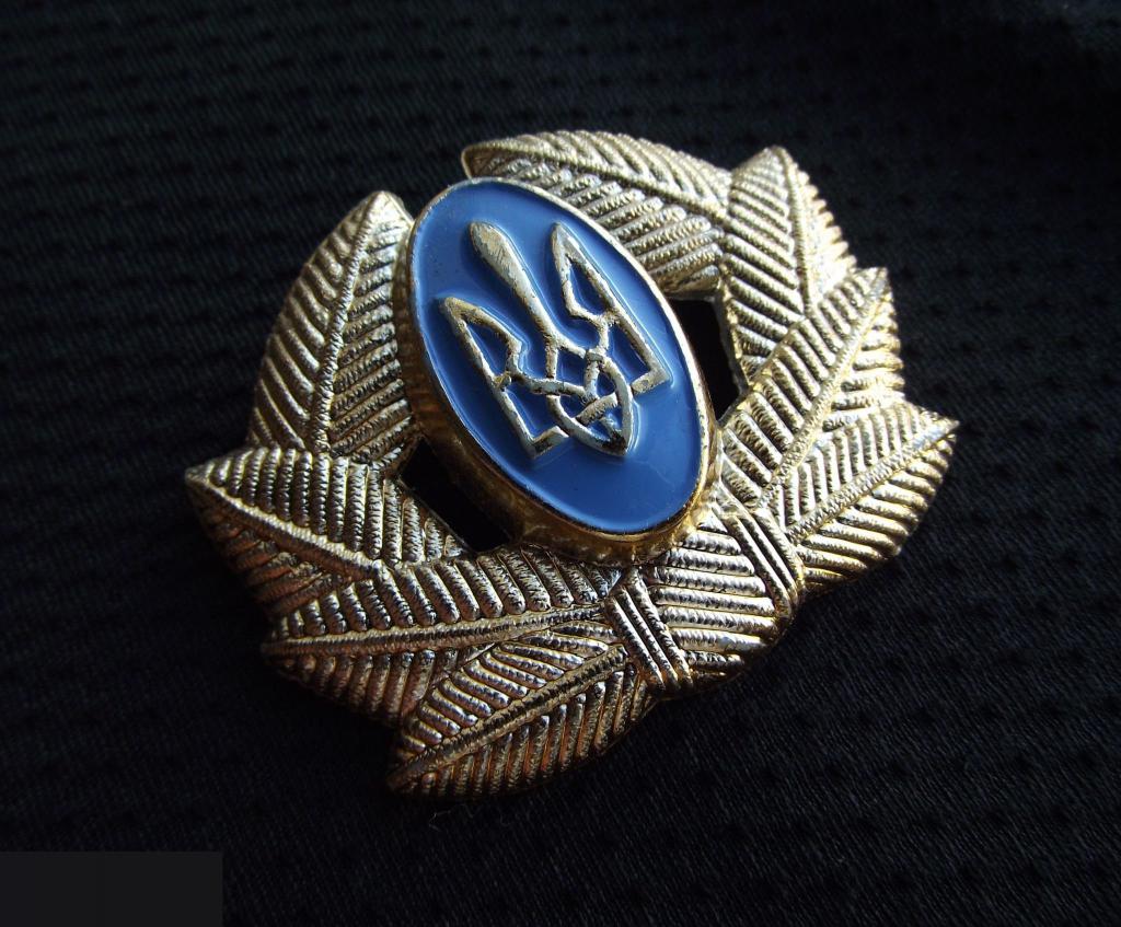 М ЗНАЧОК ЗНАК КОКАРДА УКРАИНА АРМИЯ ВС ПЛАСТИК ЗАКРУТКА 49х40mm 2