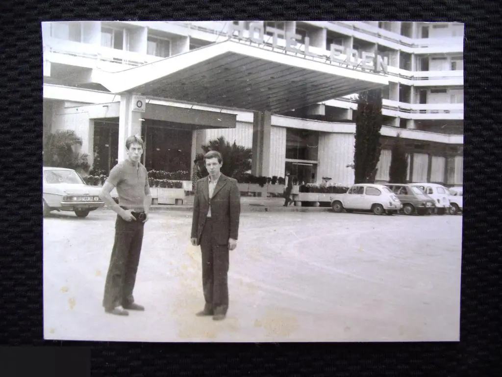 М ФОТОГРАФИЯ ФОТО РОВИНЬ ОТЕЛЬ ЭДЕН HOTEL EDEN ХОРВАТИЯ ЮГОСЛАВИЯ 1975 г. 90х120mm