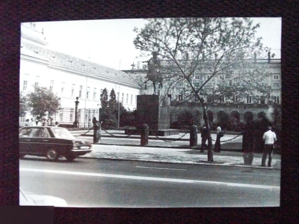 М ФОТОГРАФИЯ ФОТО ПАМЯТНИК Юзефу Понятовскому ВАРШАВА ПОЛЬША 125х180mm