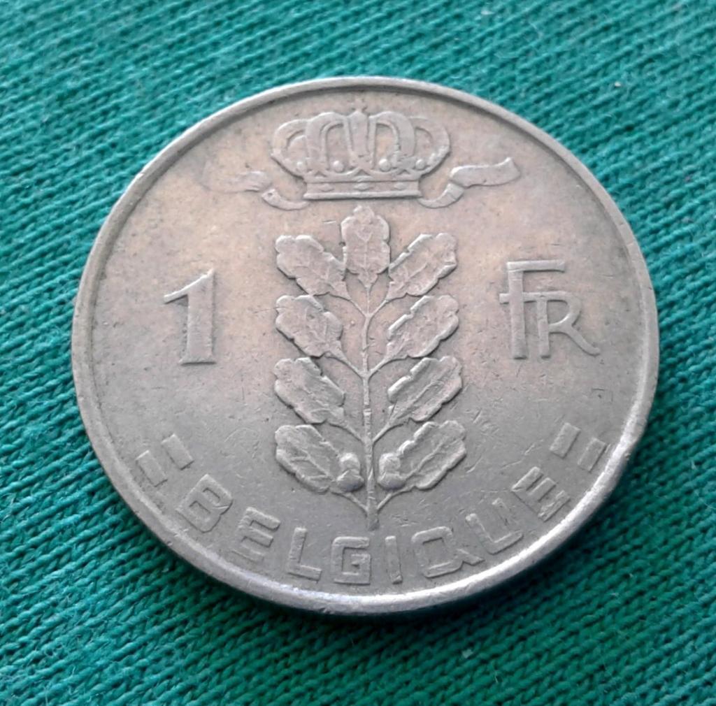 Бельгия 1 франк 1951 г. (657) 1