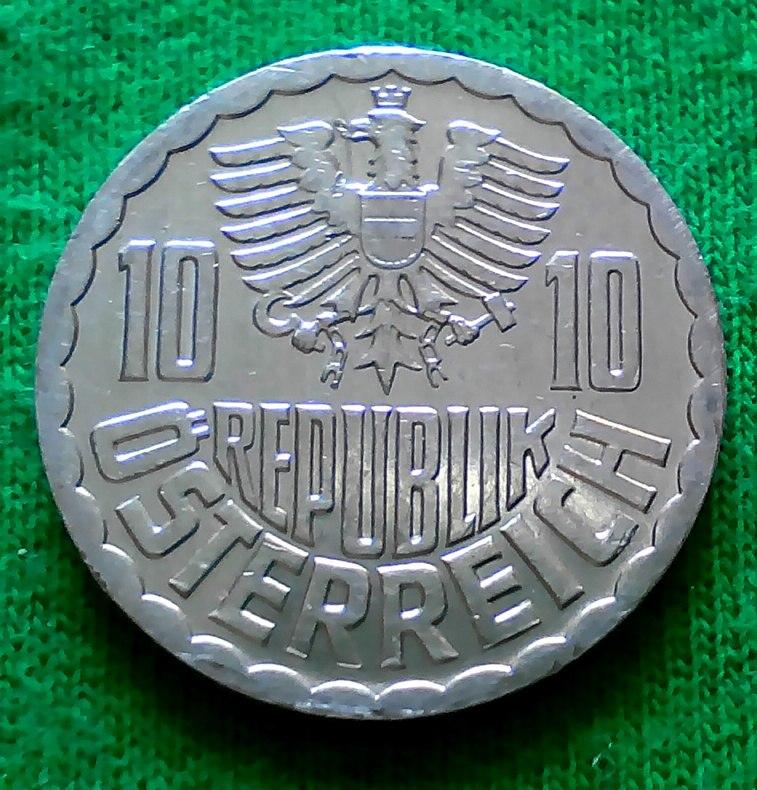 Австрия 10 грошей 1995 г. (211)