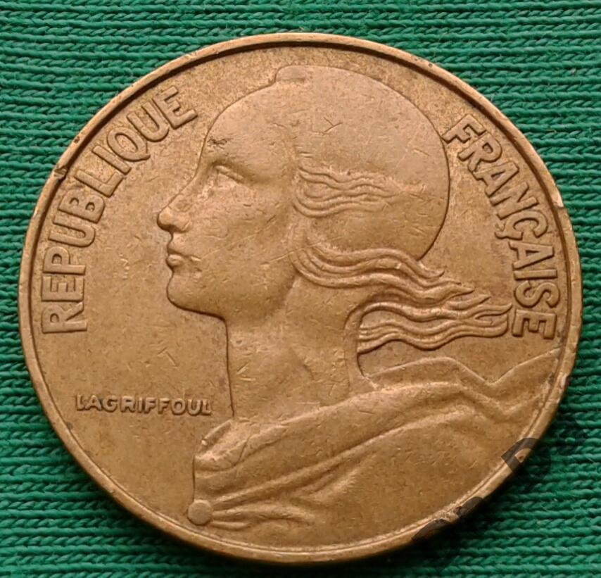 Франция 20 сантимов 1970 г. (1207)