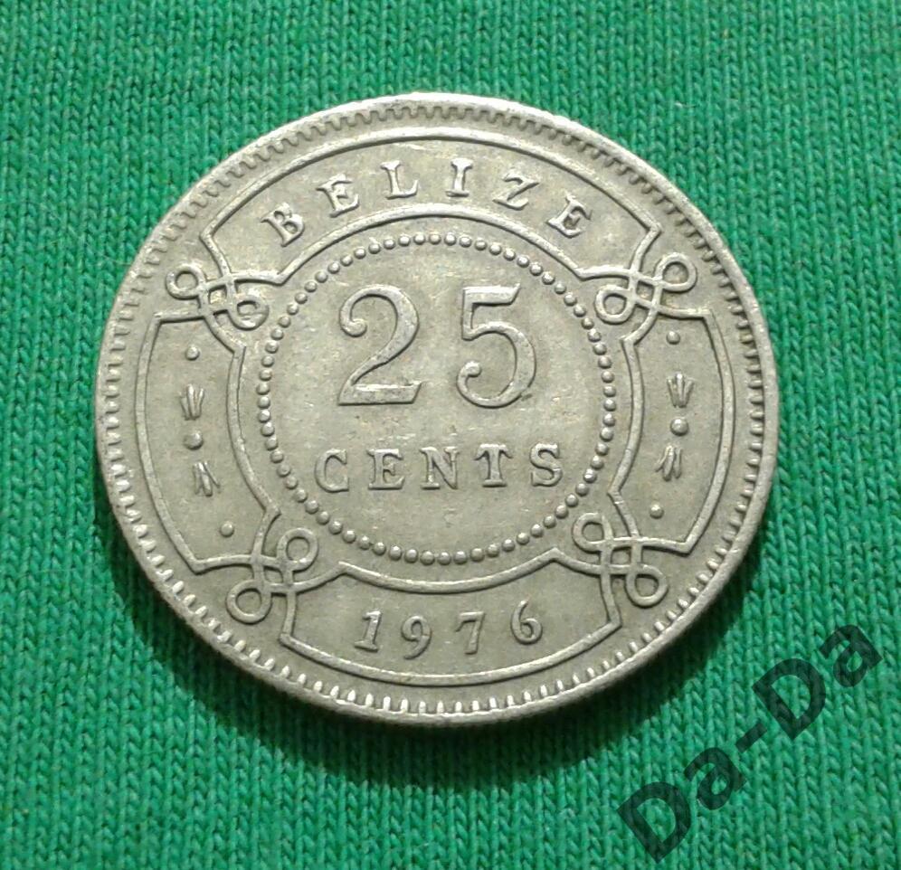 Белиз 25 центов 1976 г. (1218)
