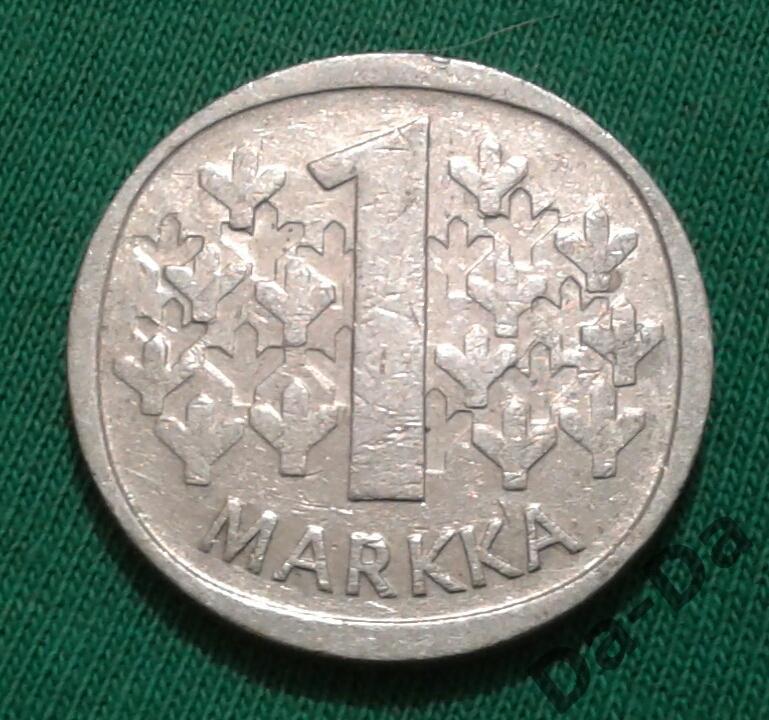 Финляндия 1 марка 1975 г. (1228)