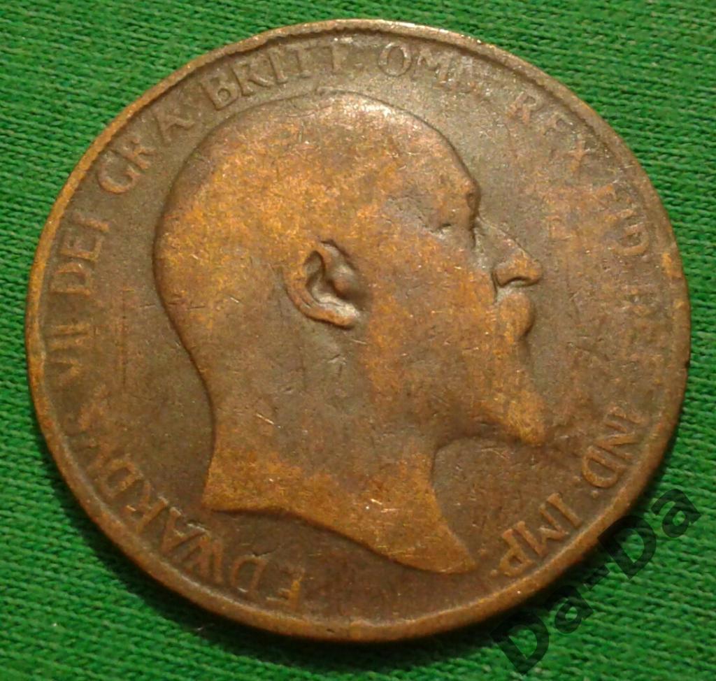 Великобритания 1 пенни 1905 г. (1310)