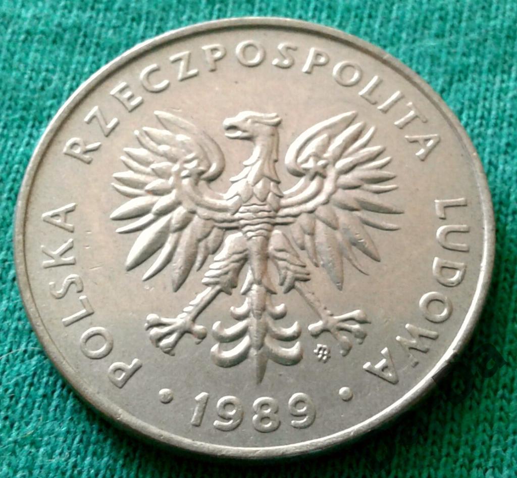 Польша 20 злотых 1989 г. (1226)